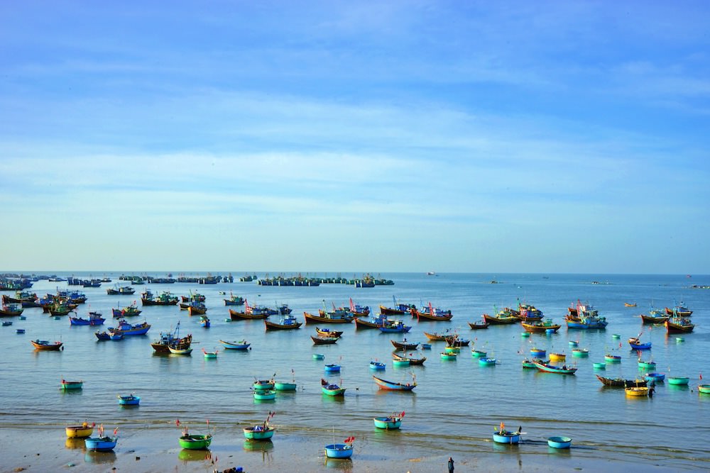 越南景點，美奈漁港