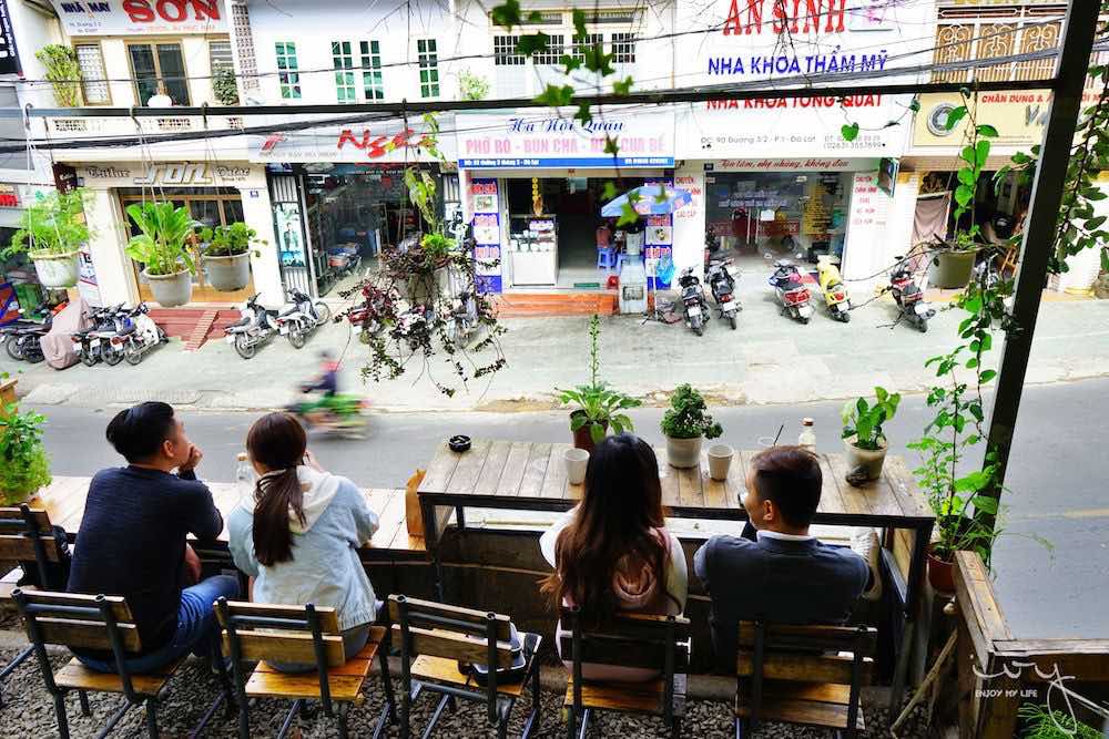 越南大叻人氣An cafe咖啡廳