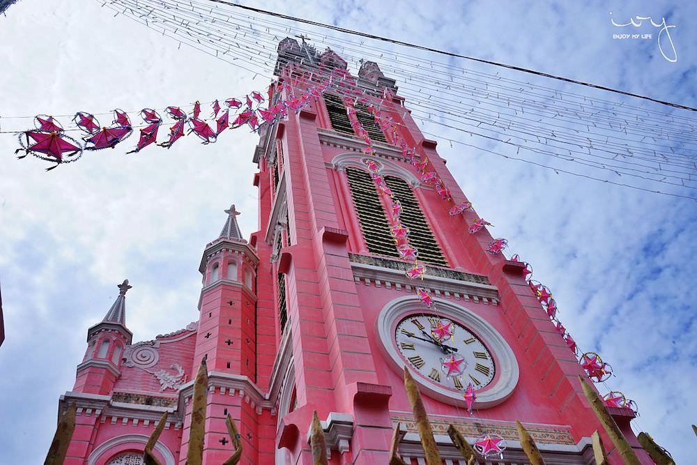 粉紅教堂|胡志明市區IG景點，絕對不能錯過的少女系耶穌聖心堂