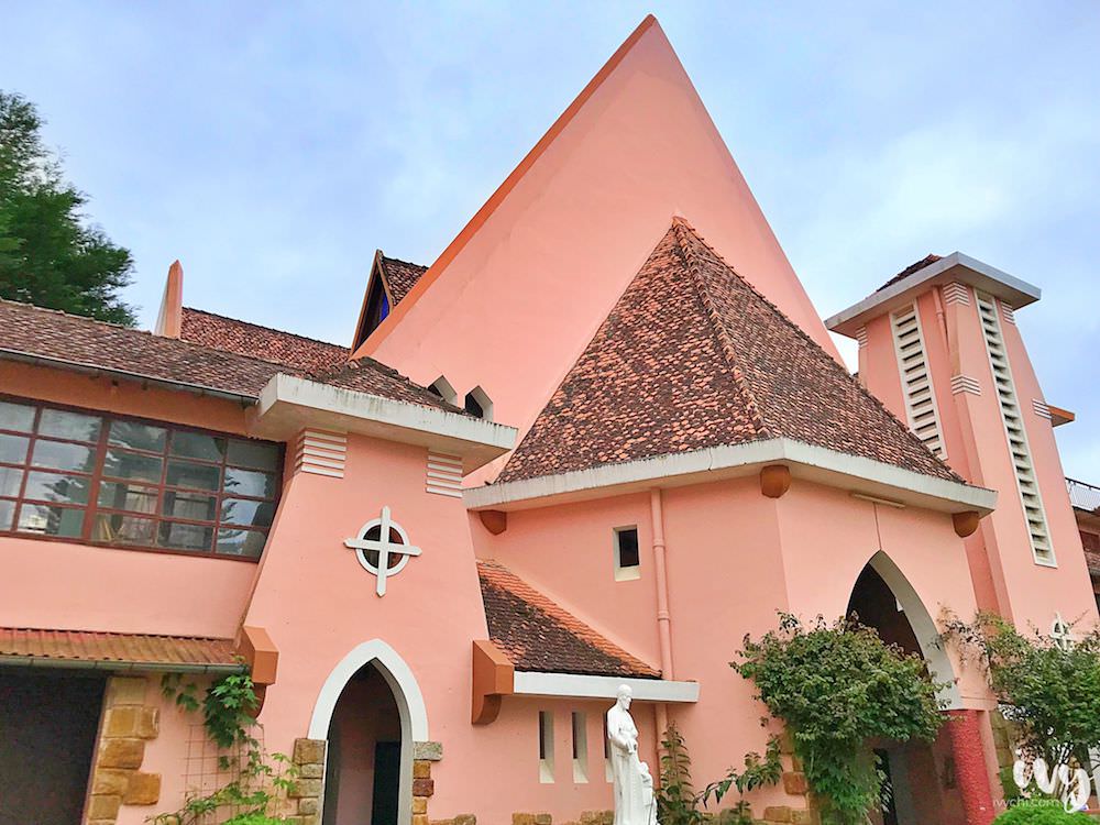 瑪利亞修道院Domaine de Marie|號稱越南大叻粉紅教堂，小清新美照的專屬拍攝地景點！