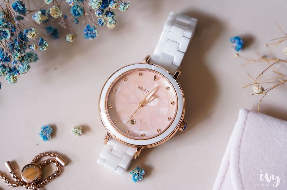 【開箱 / 評價】女用穿搭手錶推薦| RELAX TIME手錶 時尚又高質感，RT-92陶瓷腕錶散發出青春活力感！