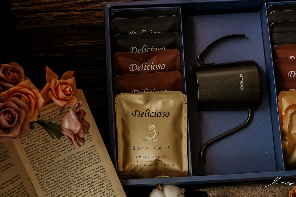 公益禮盒推薦 |德里斯咖啡Delicioso和長照協會聯名的濾掛式精品咖啡禮盒，好喝又精緻的伴手禮！