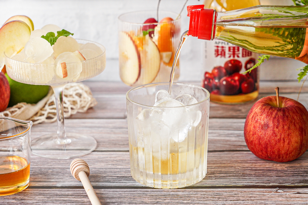 百家珍無糖蘋果醋 |全聯蘋果醋推薦，100%天然發酵無加糖，在家也能暢飲蘋果醋氣泡飲消暑解膩！