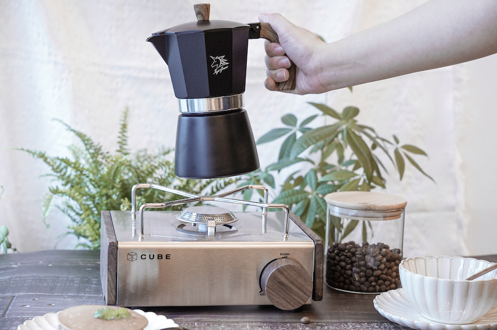 經典義式咖啡摩卡壺 |露營入門首選推薦 富士雅麗Fuji-Grace，給你撩人咖啡香！
