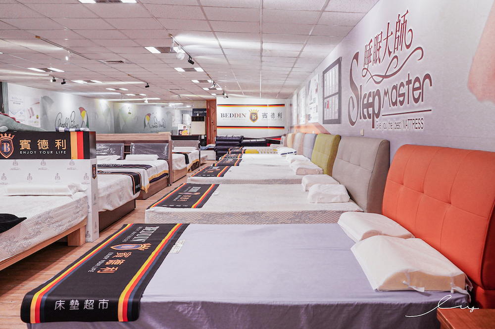 床墊超市北屯店 | 台中床墊推薦！100張床墊由專人幫你選對床墊尺寸、睡對好床！