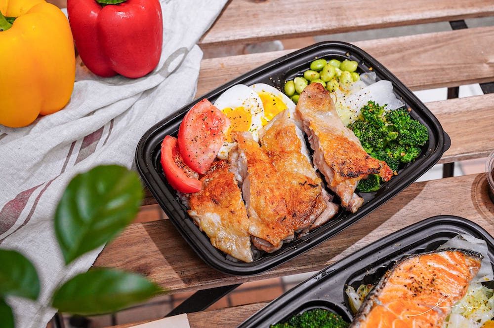 DADDI 活力餐盒 |台中低卡便當推薦，健身低GI健康餐盒，青菜、醬料客製化自由配，適合公司團體便當！