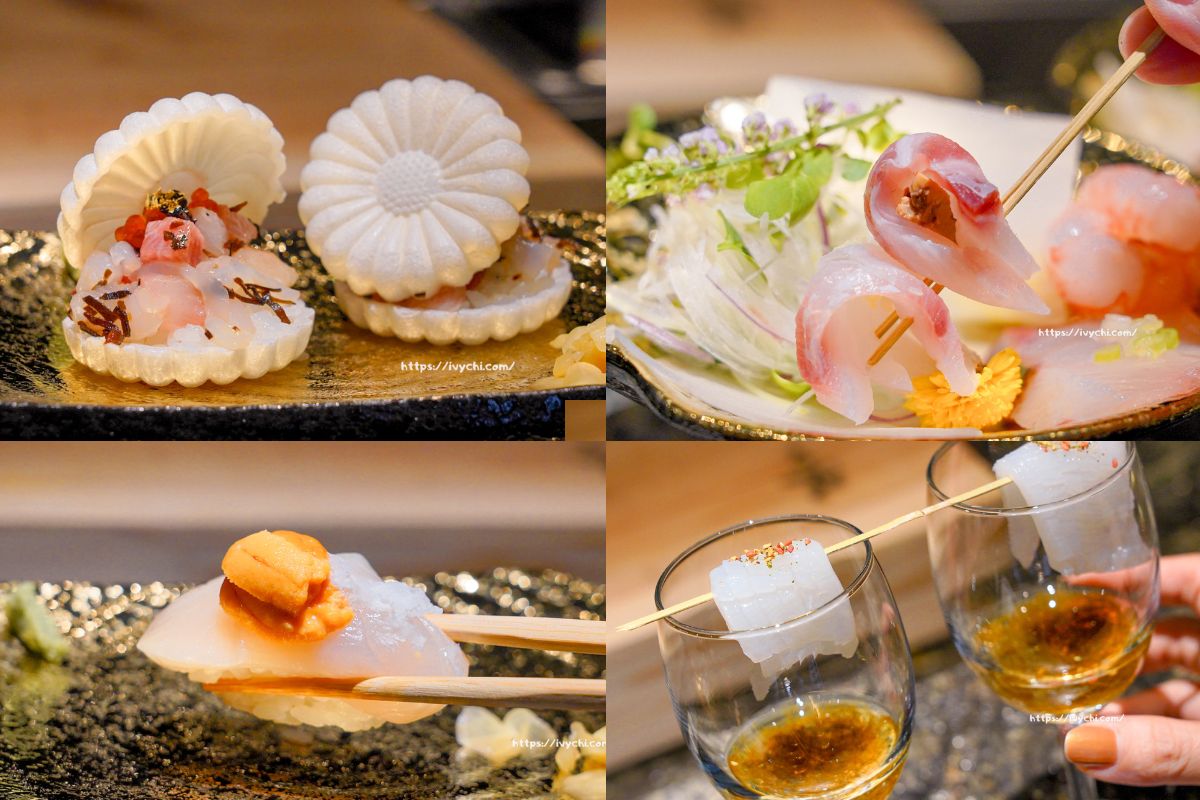 艾割烹 |台中全預約制無菜單料理,午餐1980元就能享受15道奢華的日式旬之美學!