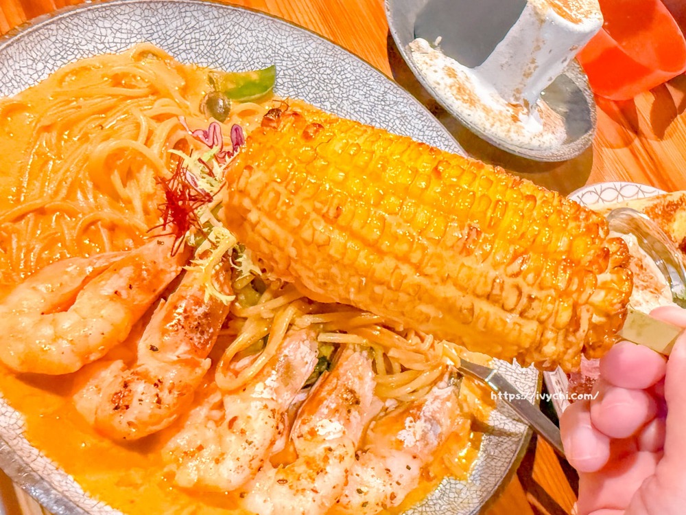 春三朝午 |台中西屯早午餐推薦,瀑布茶歐蕾、義大利麵+整隻玉米超浮誇! 20251114111214 0 6bd051